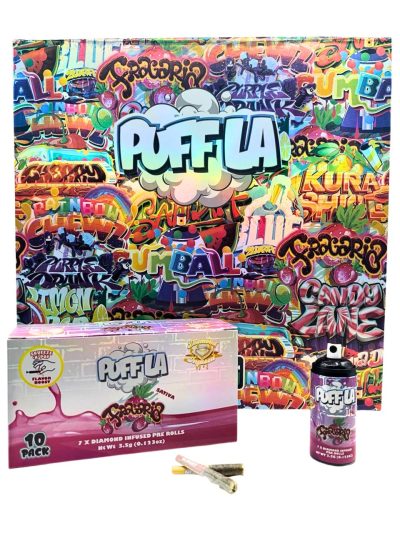 PUFF LA DIAMOND & BUBBLE HASH INFUSED PREROLLS data-visibility="visible"
