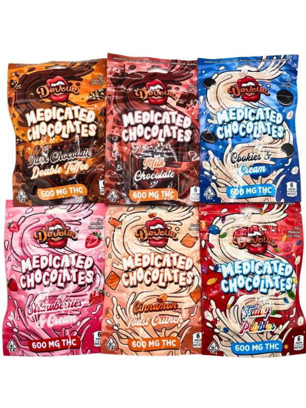 DEVOUR CHOCO BITES - 600MG