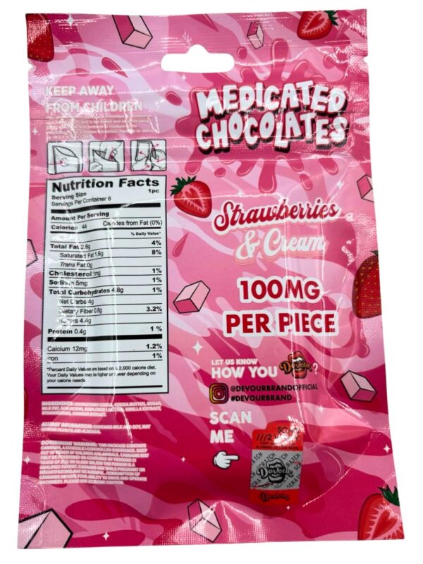 DEVOUR CHOCO BITES - 600MG