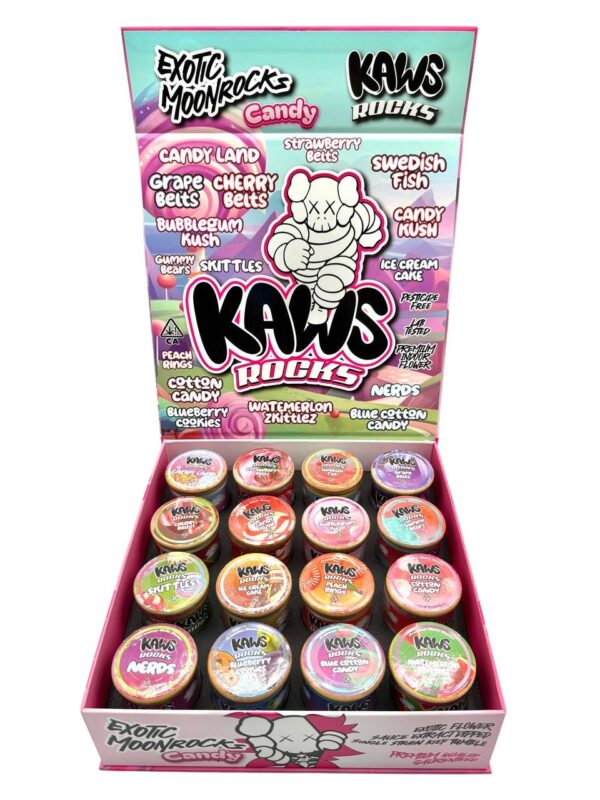 KAWS MOONROCKS - CANDY