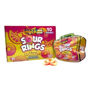 MUNCH SOUR RINGS - Pink Lemonade 3000mg