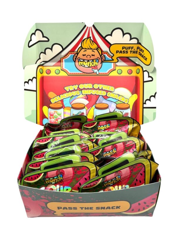 MUNCH SOUR RINGS - Watermelon 3000mg