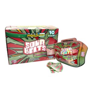 MUNCH SOUR BELTS - Watermelon 3000mg