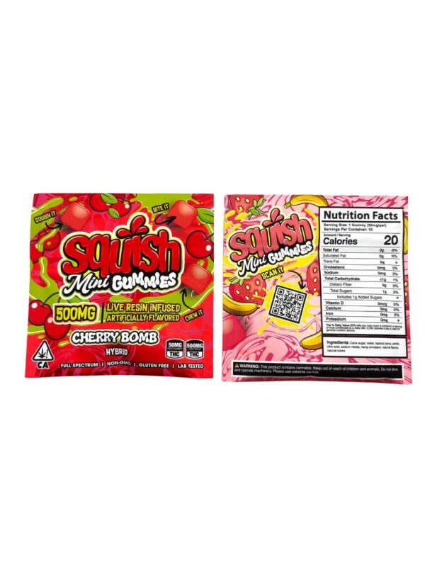 SQUISH MINI GUMMIES - 500MG