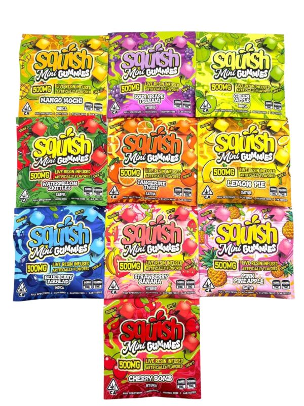 SQUISH MINI GUMMIES - 500MG
