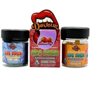 DEVOUR NANO GUMMIES 500MG