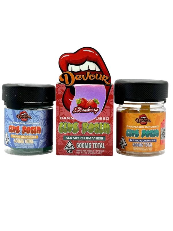 DEVOUR NANO GUMMIES 500MG