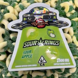 DEVOUR SOUR RINGS 1500MG
