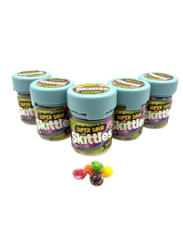 SOUR SKITTLEZ EDIBLES 5000MG