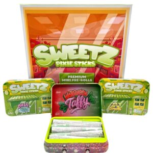 SWEETZ PIXIE STICKS MINI PREROLLS GREEN EDITION