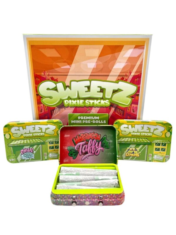 SWEETZ PIXIE STICKS MINI PREROLLS GREEN EDITION